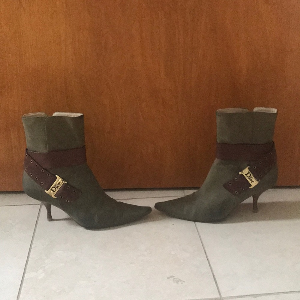 Dior boots.